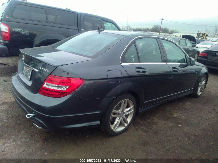 2014 MERCEDES-BENZ C-CLASS C 300 WDDGF8AB8ER321837