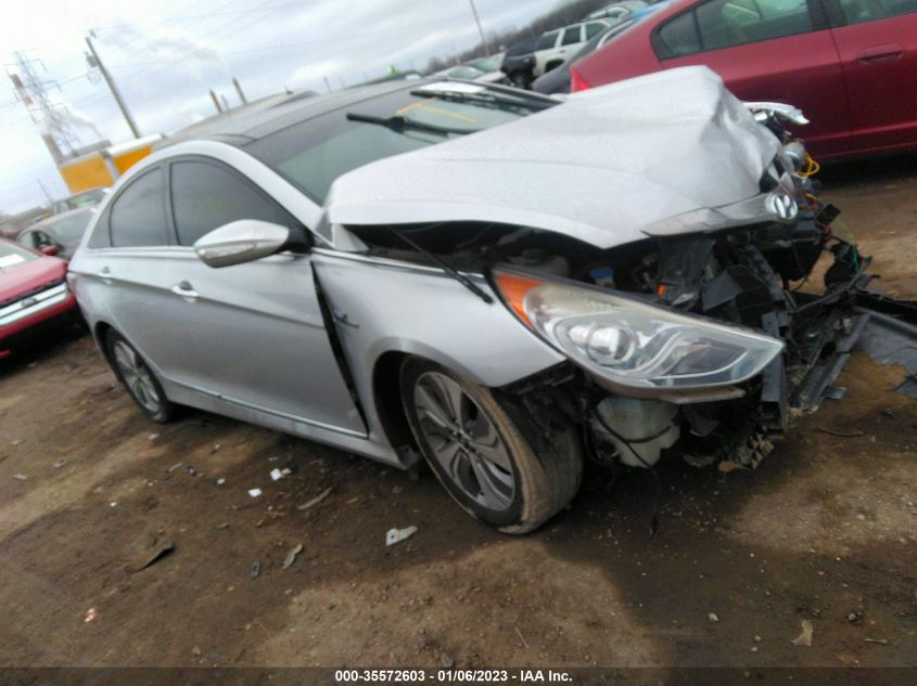 2014 HYUNDAI SONATA HYBRID LIMITED - KMHEC4A48EA106750