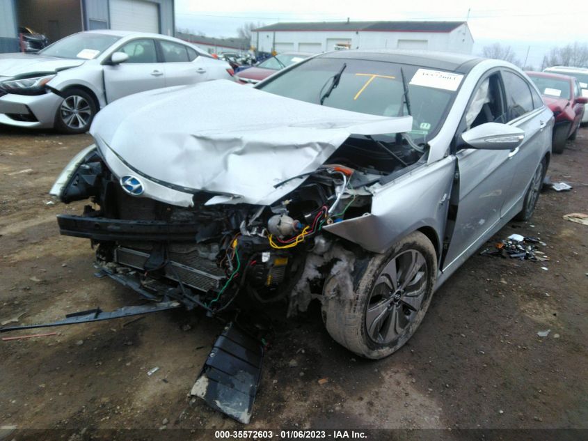 2014 HYUNDAI SONATA HYBRID LIMITED - KMHEC4A48EA106750
