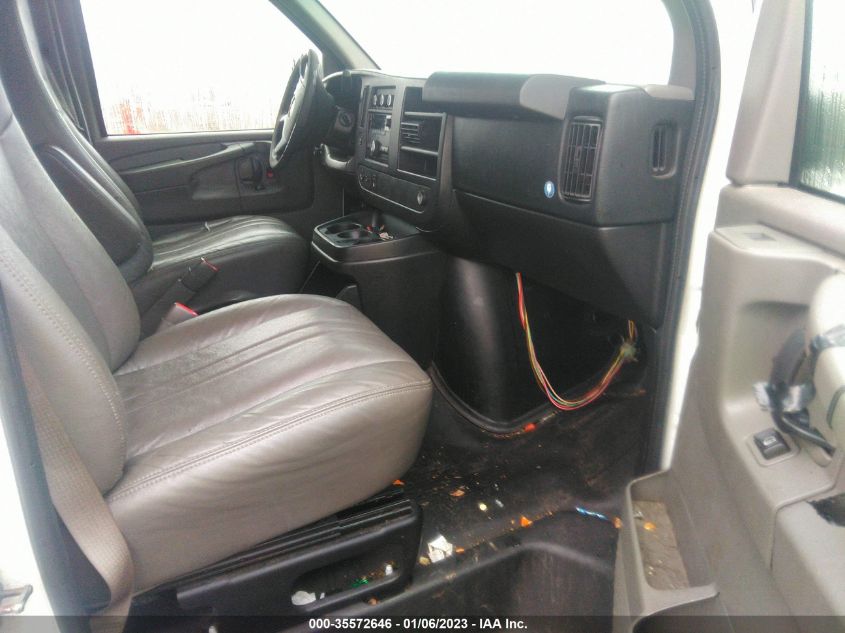2014 CHEVROLET EXPRESS CARGO VAN 1GCWGFCA9E1122242
