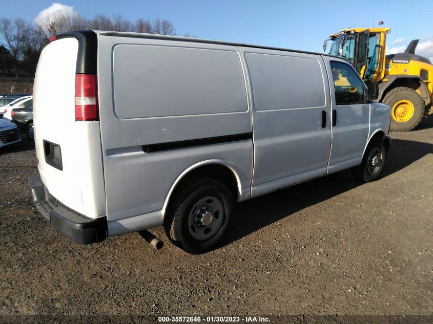2014 CHEVROLET EXPRESS CARGO VAN 1GCWGFCA9E1122242