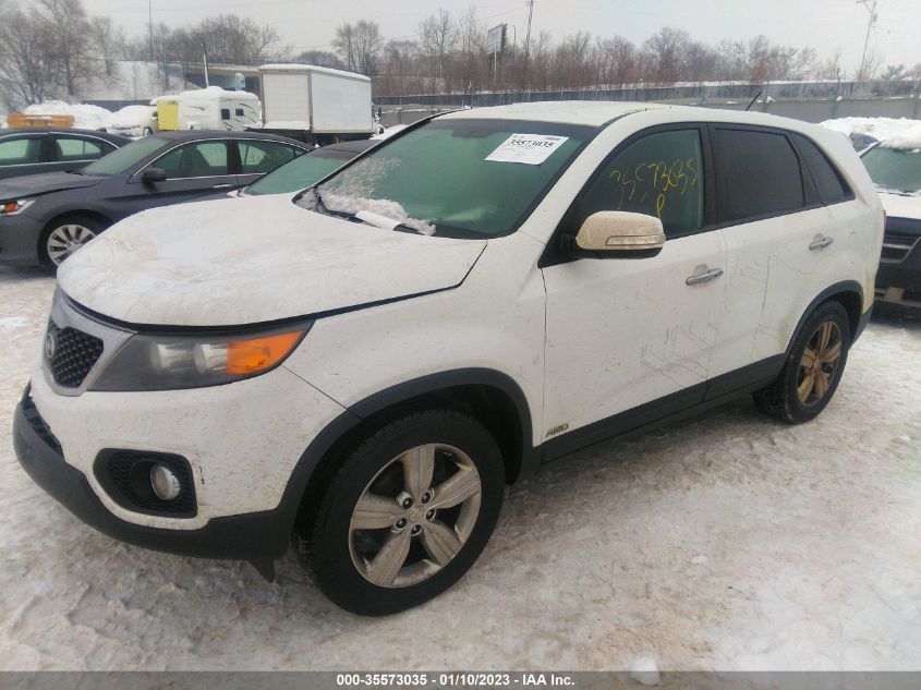 2013 KIA SORENTO EX - 5XYKUDA61DG316823