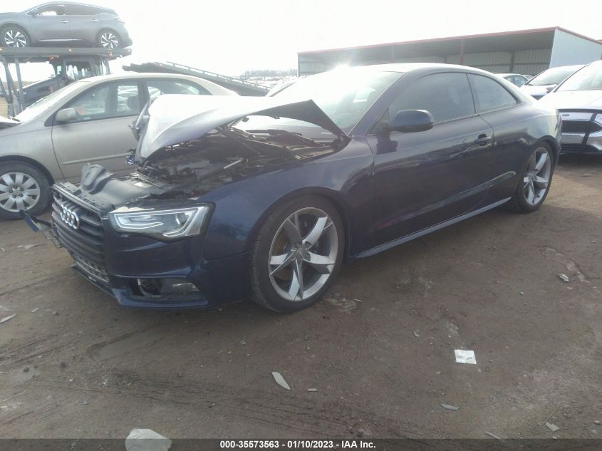 2014 AUDI S5 PREMIUM PLUS WAUCGAFR3EA035179