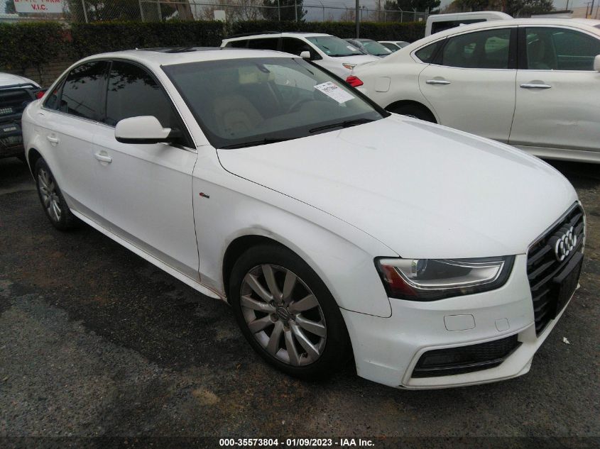 2015 AUDI A4 PREMIUM - WAUAFAFL9FN040547