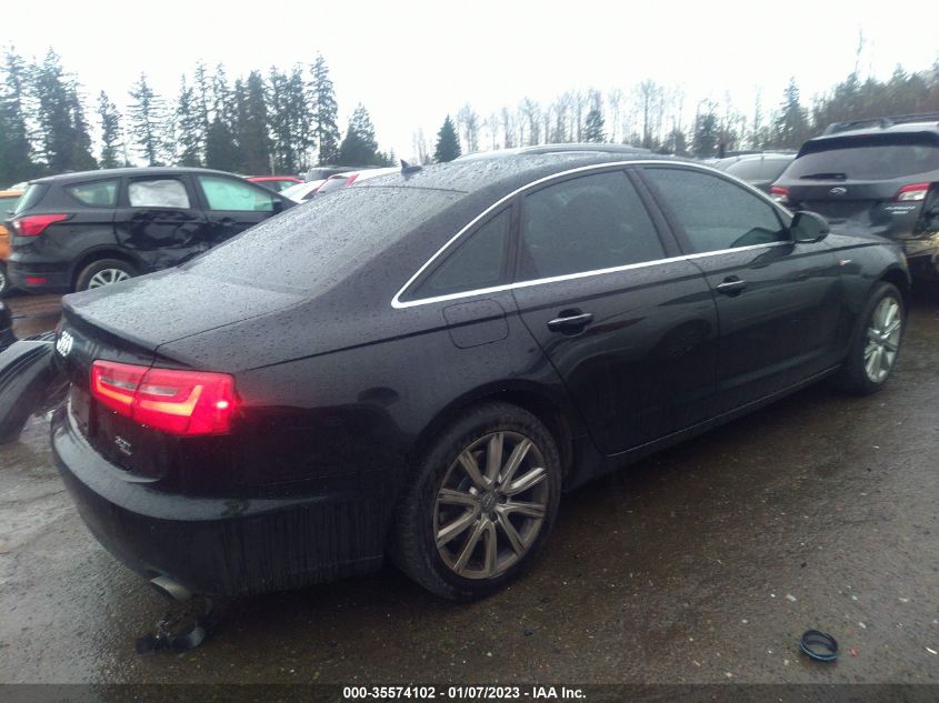 2013 AUDI A6 3.0T PREMIUM PLUS WAUGGAFCXDN132870