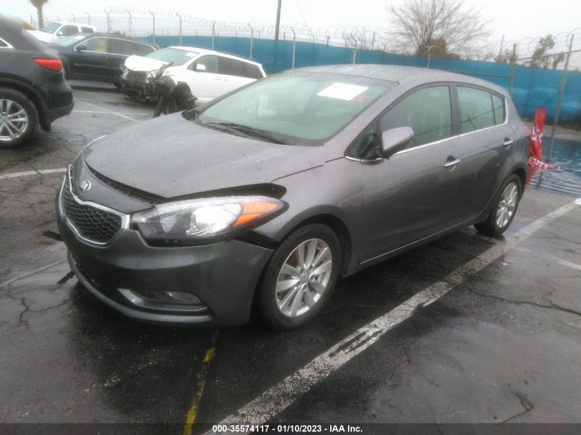 2015 KIA FORTE 5-DOOR EX KNAFX5A86F5356646