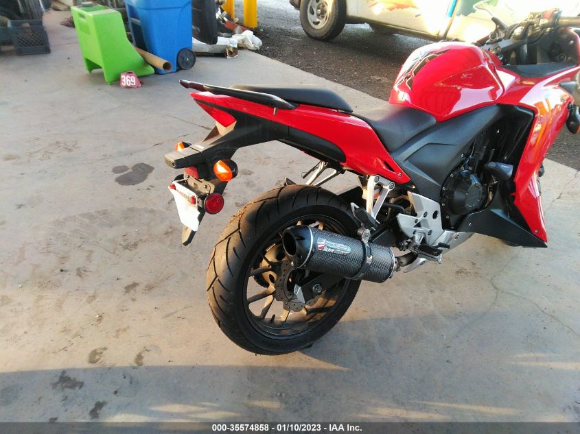 2013 HONDA CBR500 R - MLHPC4417D5001779