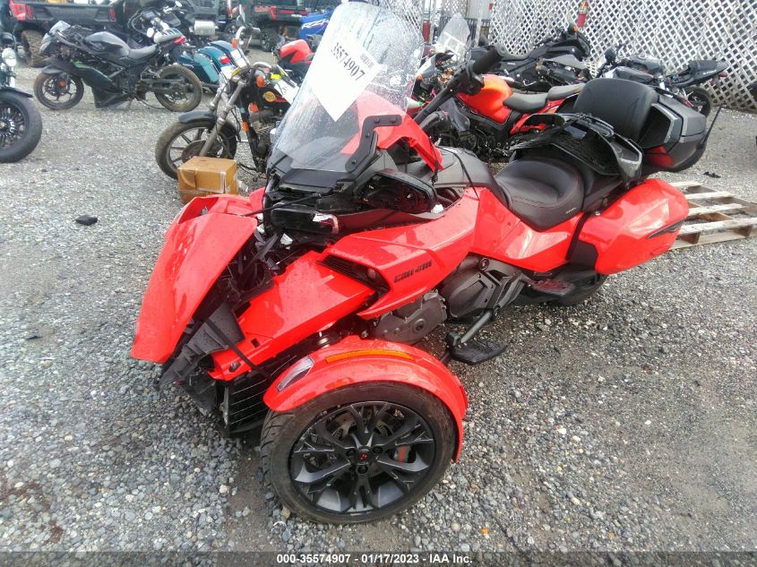 2022 CAN-AM SPYDER ROADSTER F3-T/F3 LIMITED 2BXREDD22NV002171