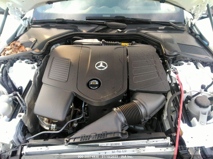 VIN W1KAF4HB1NR048647 2022 MERCEDES-BENZ C-CLASS C 300