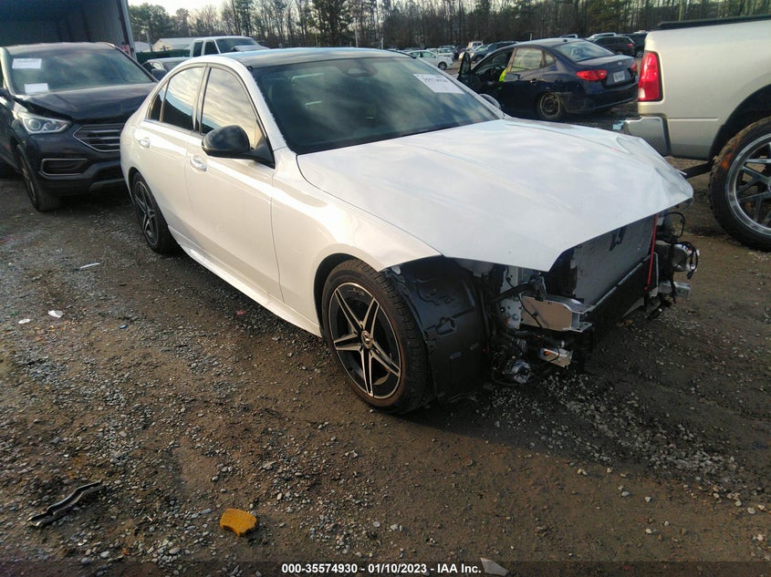 VIN W1KAF4HB1NR048647 2022 MERCEDES-BENZ C-CLASS C 300