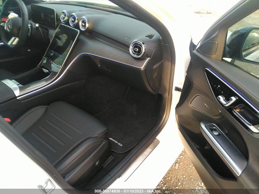 VIN W1KAF4HB1NR048647 2022 MERCEDES-BENZ C-CLASS C 300