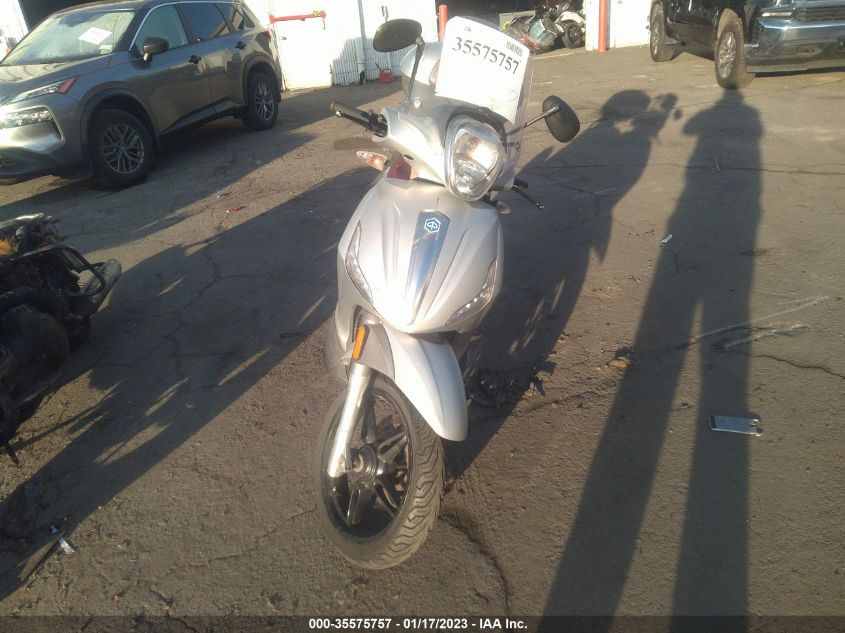 2014 PIAGGIO BV 350 ZAPM690T2E5002565