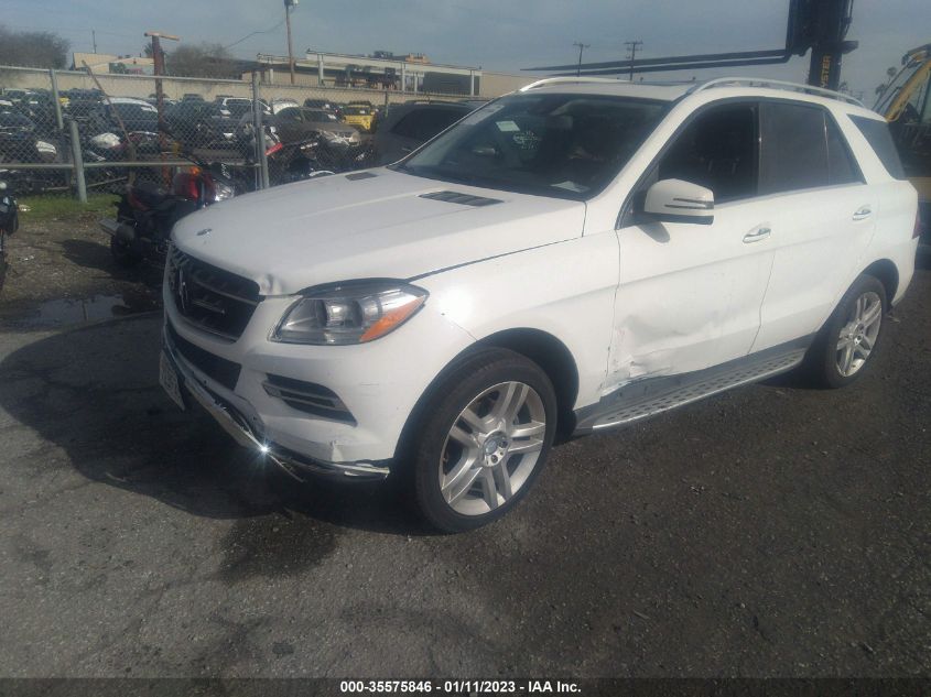 2015 MERCEDES-BENZ M-CLASS ML 350 4JGDA5JB3FA590589