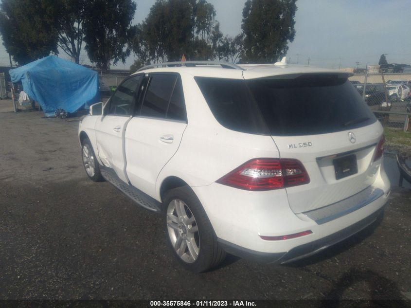 2015 MERCEDES-BENZ M-CLASS ML 350 4JGDA5JB3FA590589