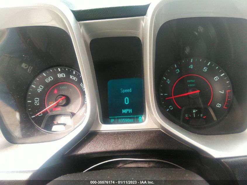 2015 CHEVROLET CAMARO LT - 2G1FD1E38F9215009