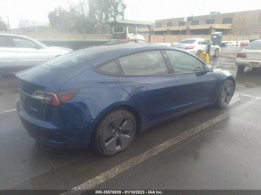 VIN 5YJ3E1EB1MF037094 2021 TESLA MODEL 3 LONG RANGE