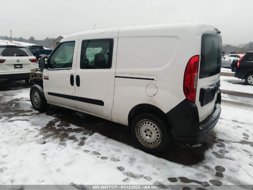 2015 RAM PROMASTER CITY CARGO VAN TRADESMAN ZFBERFAT0F6A48293