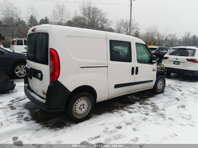 2015 RAM PROMASTER CITY CARGO VAN TRADESMAN ZFBERFAT0F6A48293