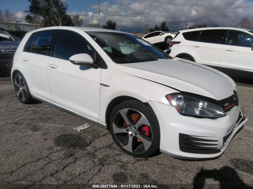 VIN 3VW4T7AU9FM006630 2015 VOLKSWAGEN GOLF GTI no.1