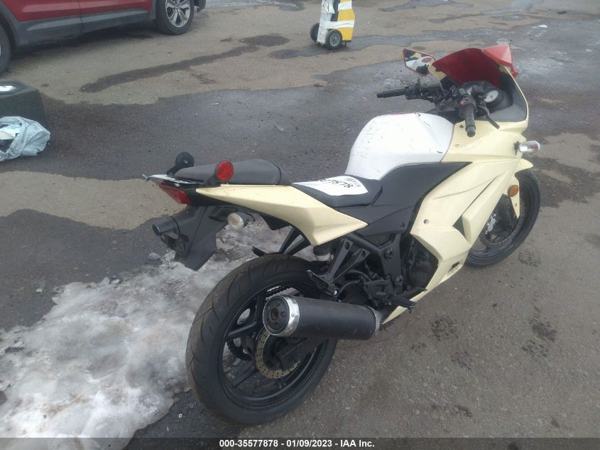 2012 KAWASAKI EX250 J JKAEXMJ15CDAB5129