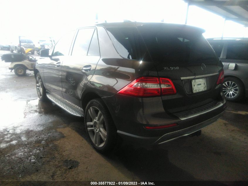 2014 MERCEDES-BENZ M-CLASS ML 350 - 4JGDA5JB5EA271290