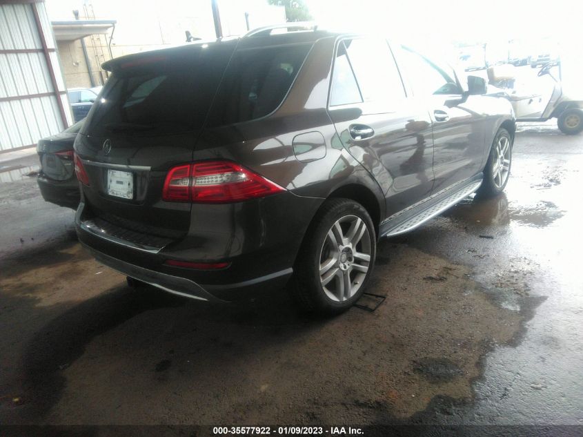 2014 MERCEDES-BENZ M-CLASS ML 350 - 4JGDA5JB5EA271290