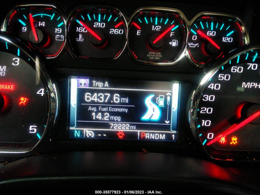 2015 CHEVROLET SILVERADO 2500HD LTZ - 1GC1KWE89FF675738
