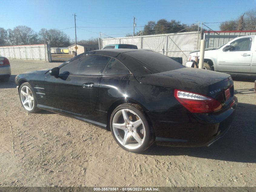 2014 MERCEDES-BENZ SL 550 - WDDJK7DA0EF021791