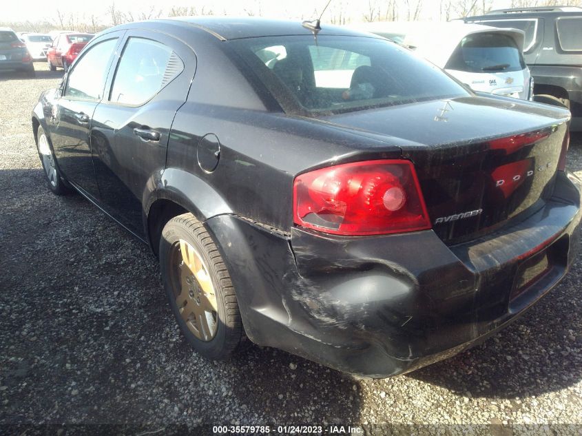 2014 DODGE AVENGER SE 1C3CDZAB5EN125693