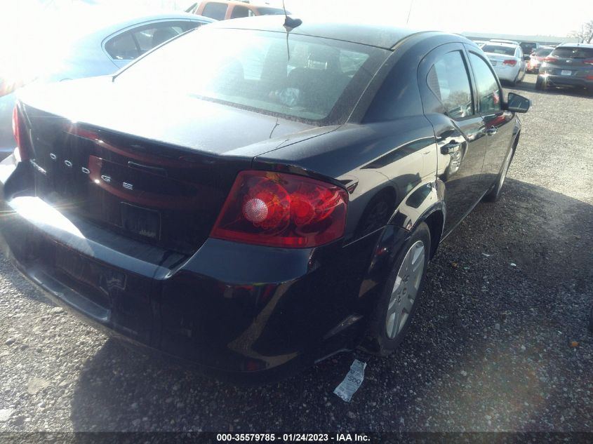 2014 DODGE AVENGER SE 1C3CDZAB5EN125693