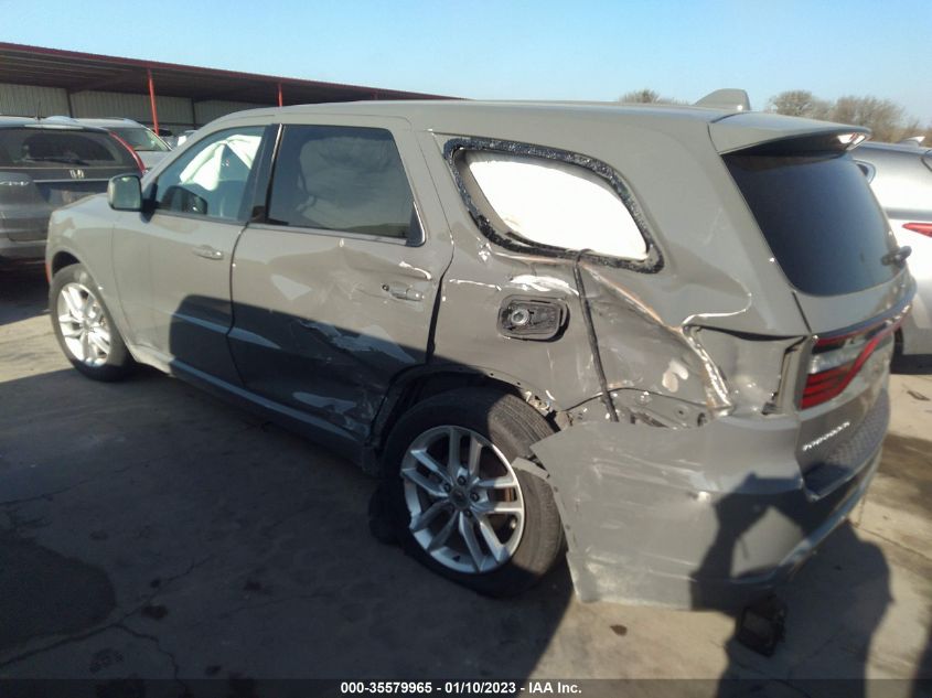 VIN 1C4RDHDG3MC520165 2021 DODGE DURANGO GT