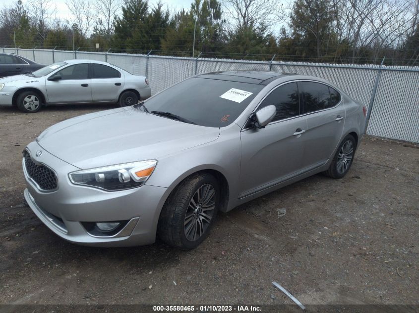 2014 KIA CADENZA PREMIUM KNALN4D77E5158470
