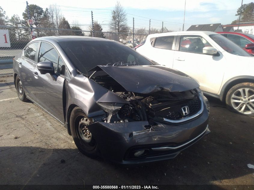 2015 HONDA CIVIC SEDAN EX-L - 2HGFB2F91FH541134