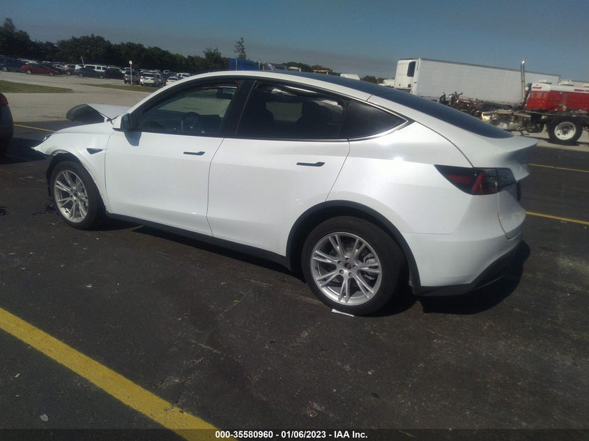 VIN 7SAYGDEEXNF320240 2022 TESLA MODEL Y LONG RANGE
