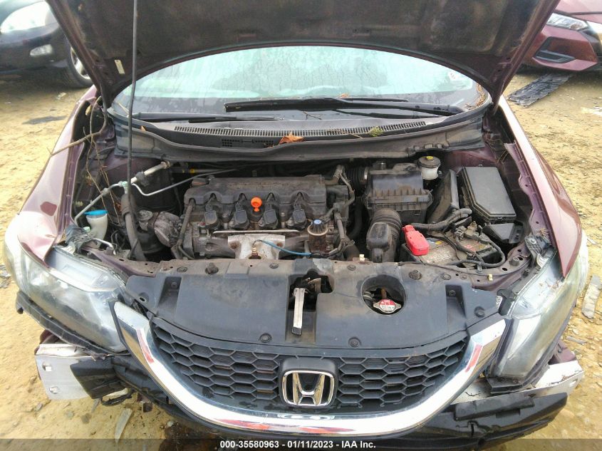 2013 HONDA CIVIC SDN LX 2HGFB2F59DH557799