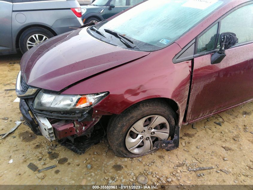 2013 HONDA CIVIC SDN LX 2HGFB2F59DH557799