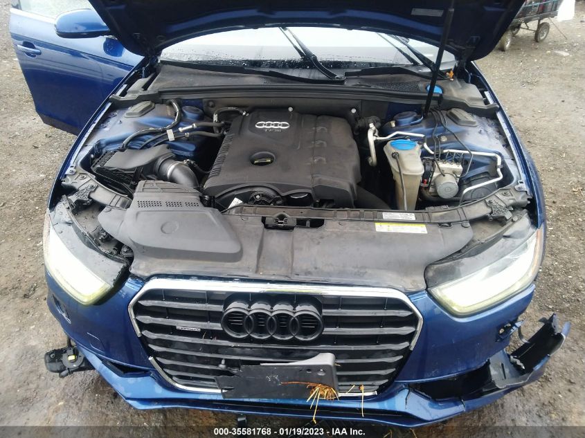 2014 AUDI A4 PREMIUM PLUS WAUFFAFL0EN029263