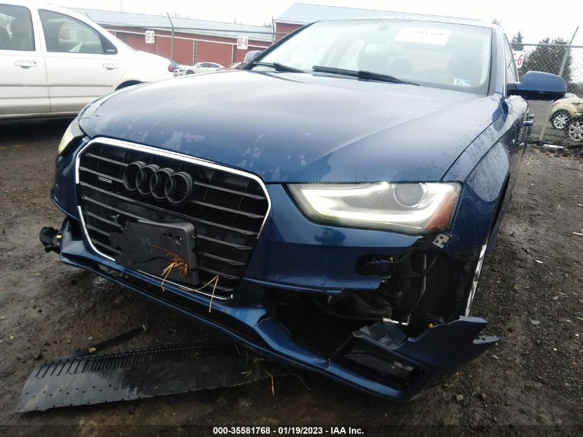 2014 AUDI A4 PREMIUM PLUS WAUFFAFL0EN029263