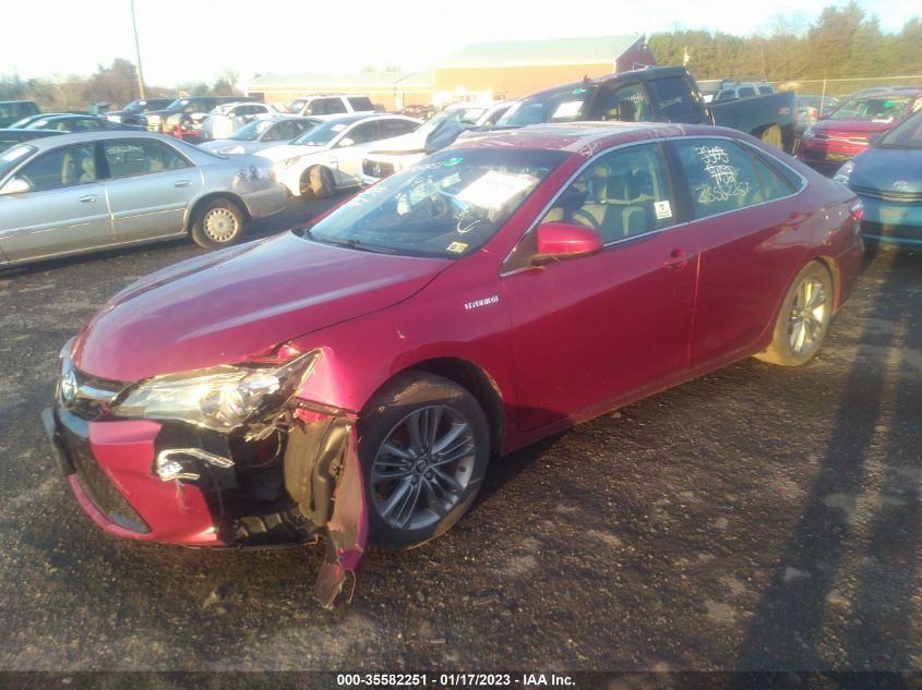 2015 TOYOTA CAMRY HYBRID SE 4T1BD1FKXFU158113