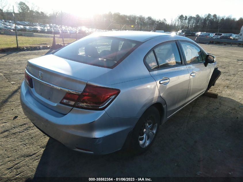 2013 HONDA CIVIC SDN LX 2HGFB2F52DH584259