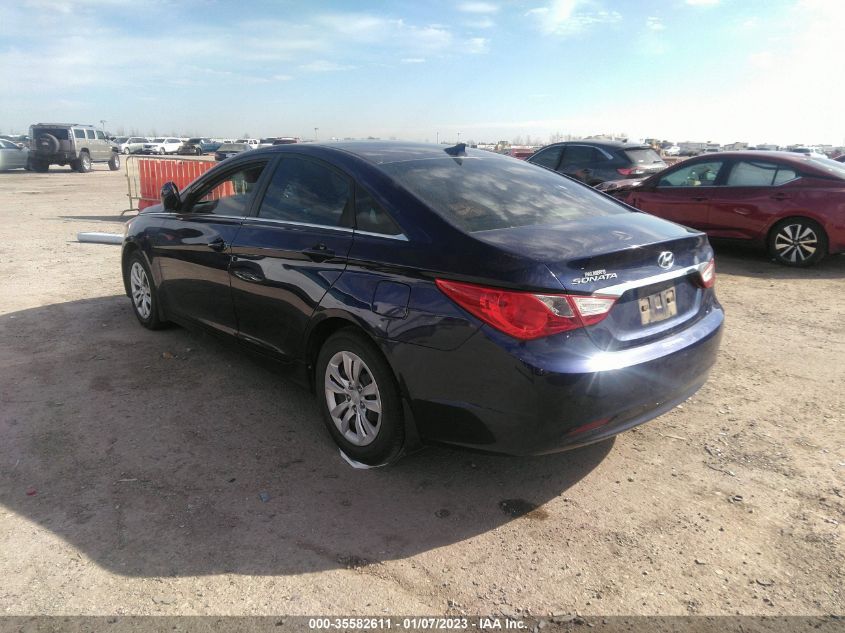 VIN 5NPEB4AC2DH569246 2013 HYUNDAI SONATA no.3