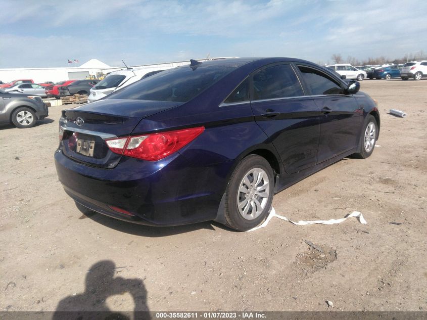 VIN 5NPEB4AC2DH569246 2013 HYUNDAI SONATA no.4