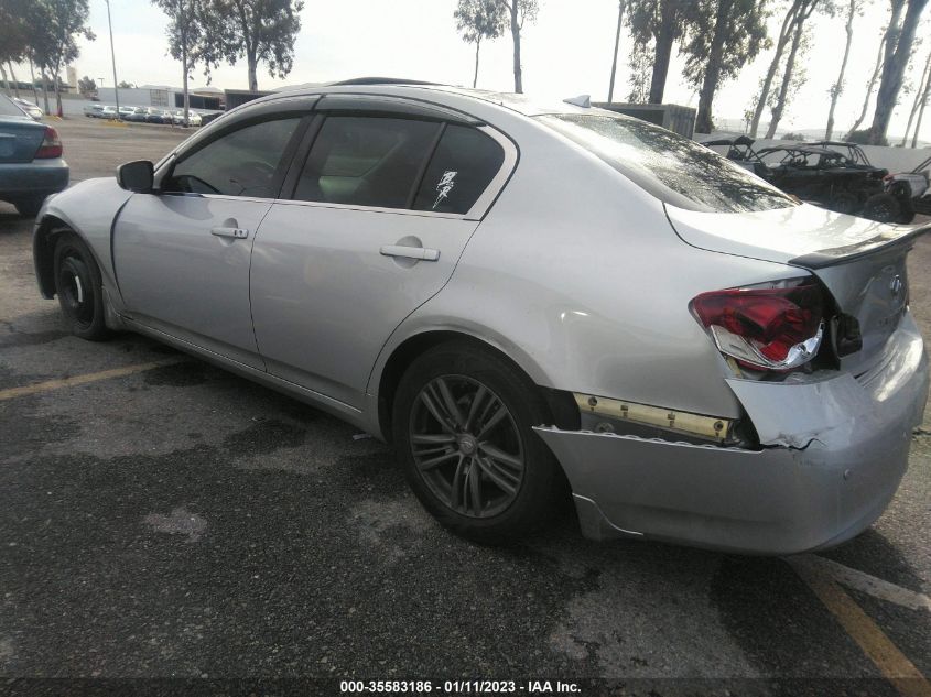 2013 INFINITI G37 SEDAN JOURNEY JN1CV6AP2DM304266