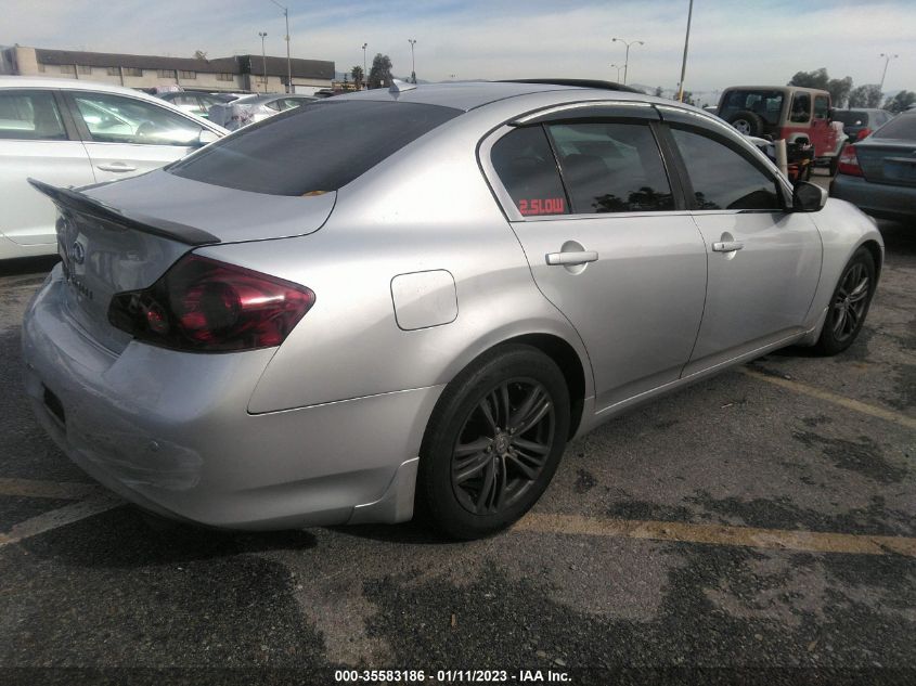2013 INFINITI G37 SEDAN JOURNEY JN1CV6AP2DM304266