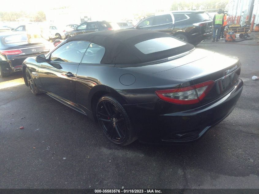 2015 MASERATI GRANTURISMO CONVERTIBLE SPORT/MC/MC CENTENNIAL ZAM45VMA5F0131142