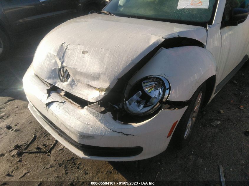 2013 VOLKSWAGEN BEETLE COUPE 2.5L ENTRY 3VWFP7AT2DM644039