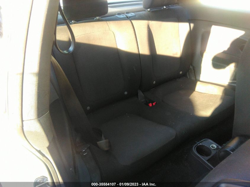 2013 VOLKSWAGEN BEETLE COUPE 2.5L ENTRY 3VWFP7AT2DM644039