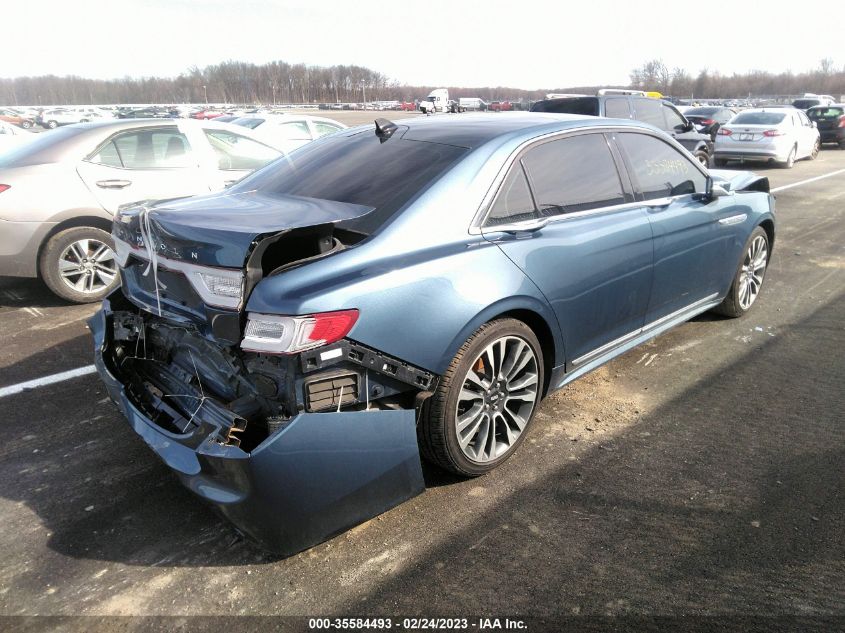 2018 LINCOLN CONTINENTAL SELECT - 1LN6L9SK1J5601826