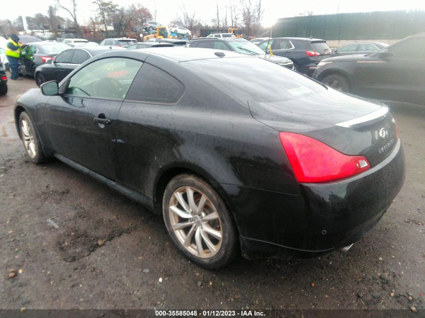 2013 INFINITI G37 COUPE X JN1CV6EL8DM950600