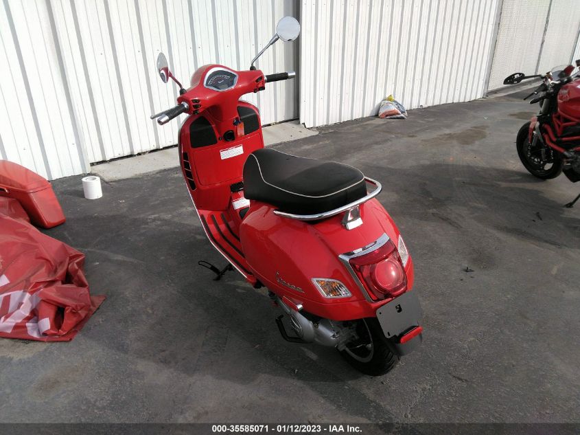 2022 VESPA GTS 300 SUPER ZAPMA39M6N5204025